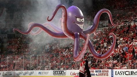Detroit red wings octopus name